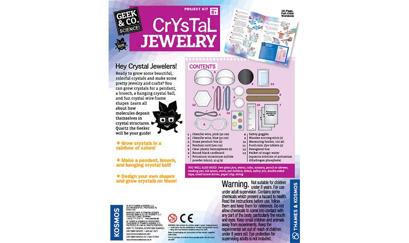 "Crystal Jewelry" - Science Kit