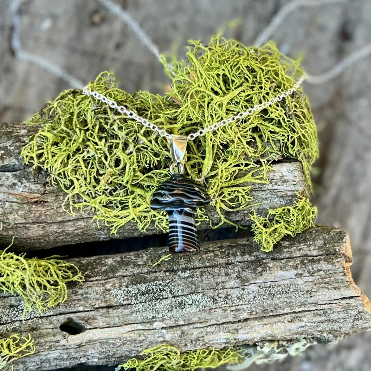 Resilient Mushroom Necklace