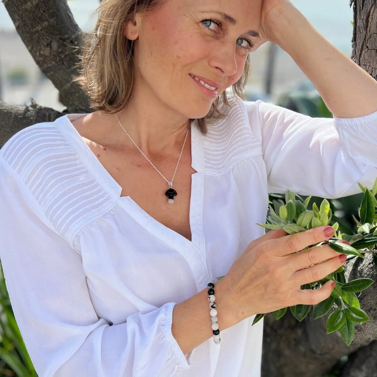 Resilient Mushroom Necklace