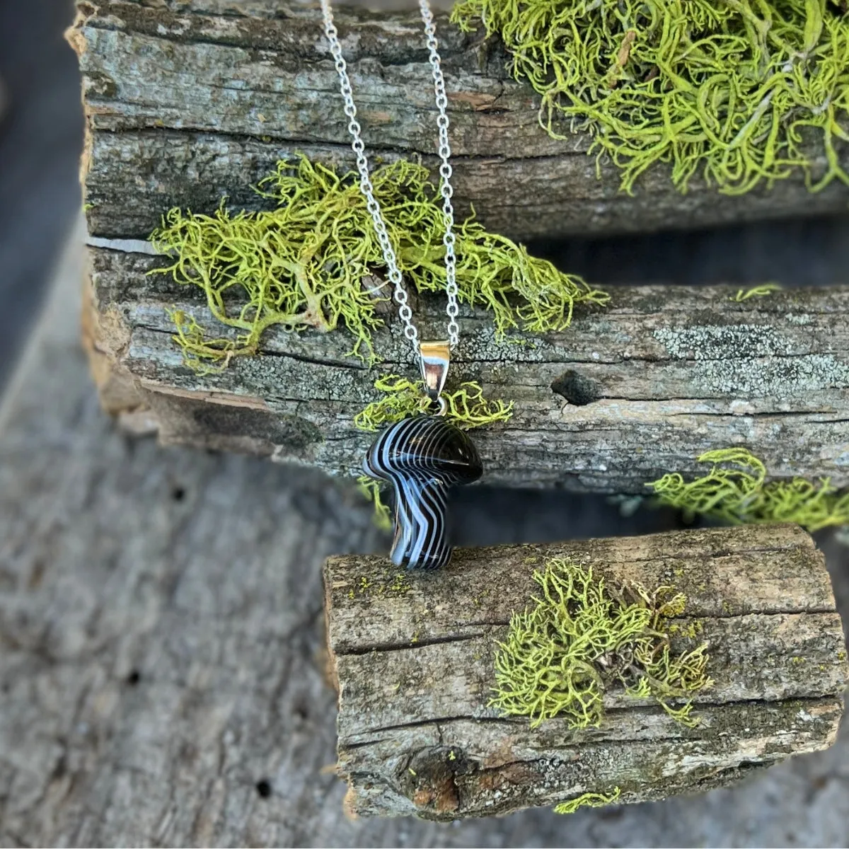 Resilient Mushroom Necklace