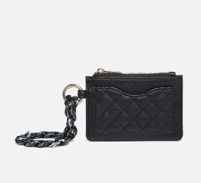 Rhodes Quilted Wallet w/ Chain Bangle (4 COLORS)