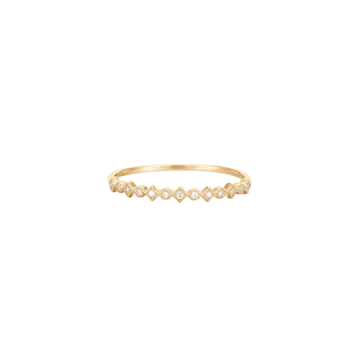 RION x Buddha Jewelry Aurelia Finger Ring - Genuine Diamond