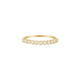 RION x Buddha Jewelry Imogen Finger Ring - White Sapphire