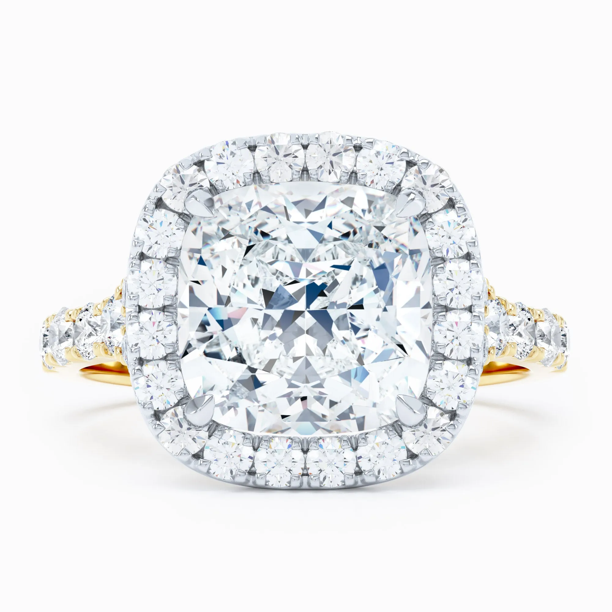 Ritz - Square Cushion Engagement Ring