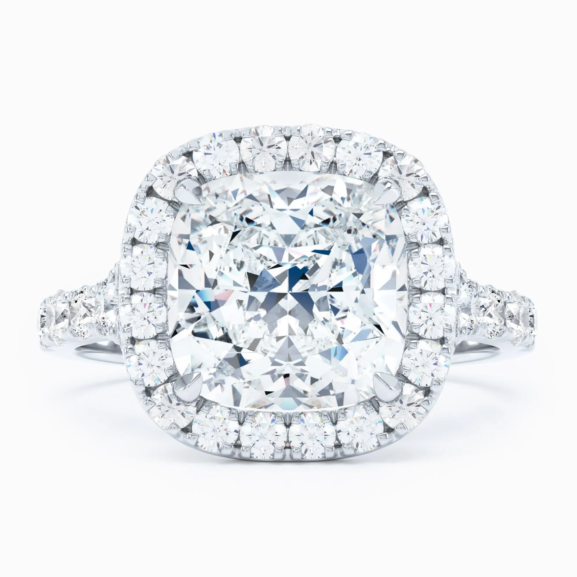 Ritz - Square Cushion Engagement Ring