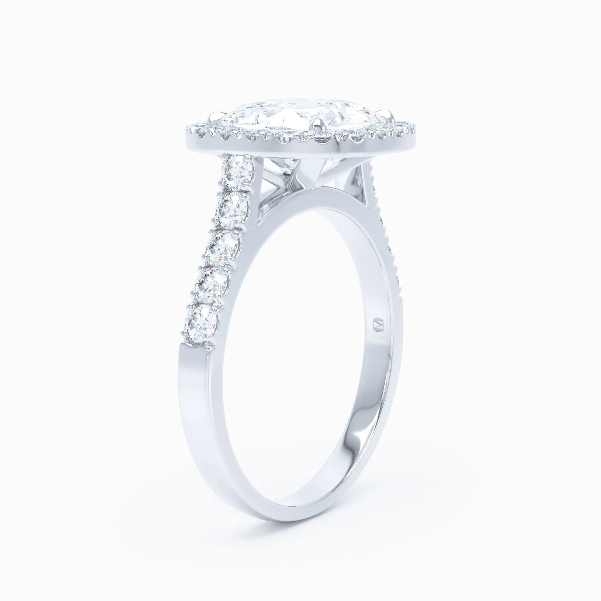 Ritz - Square Cushion Engagement Ring