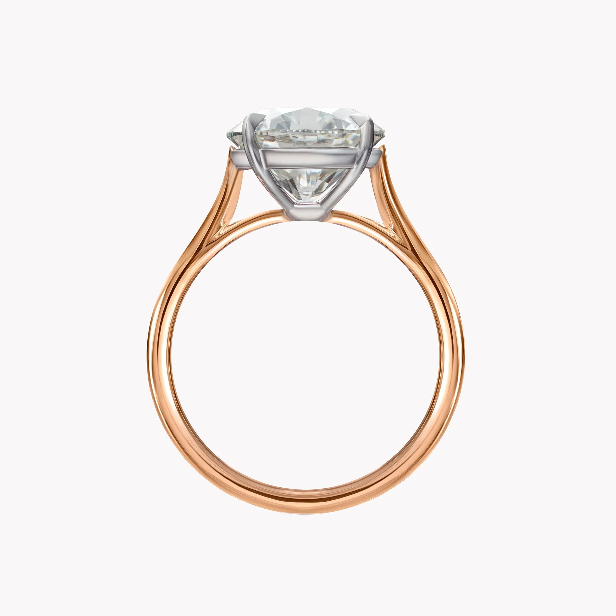 Round Brilliant Cut Solitaire Engagement Ring