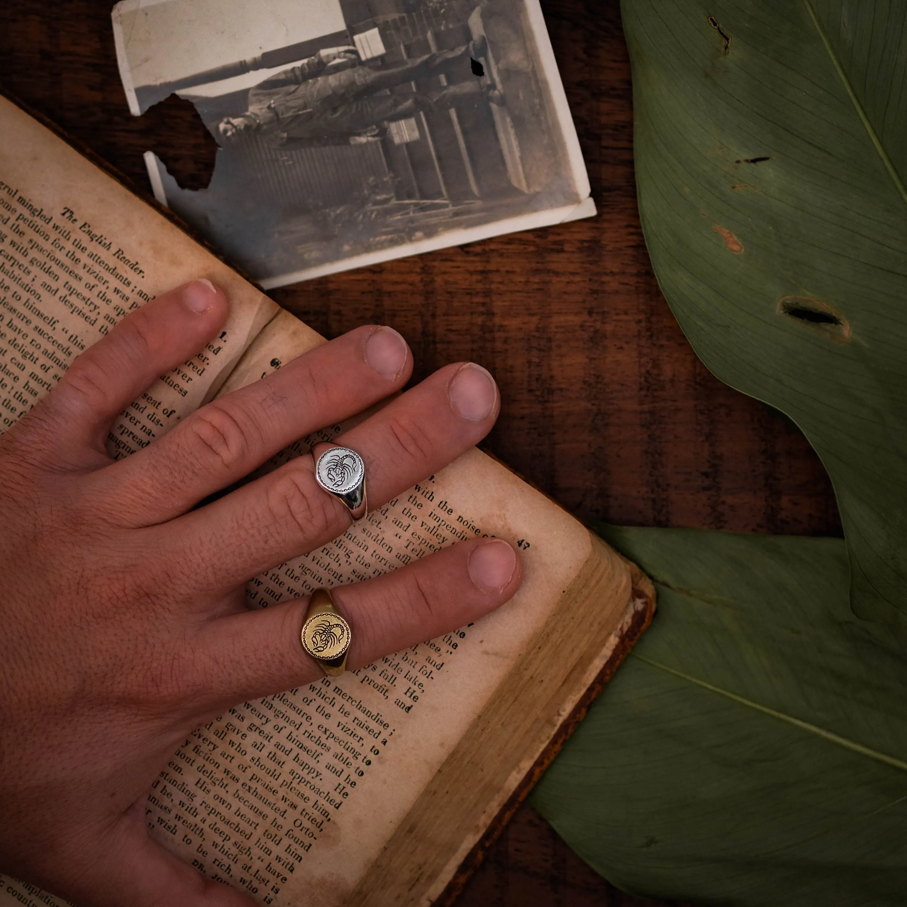 Scorpion Signet Ring