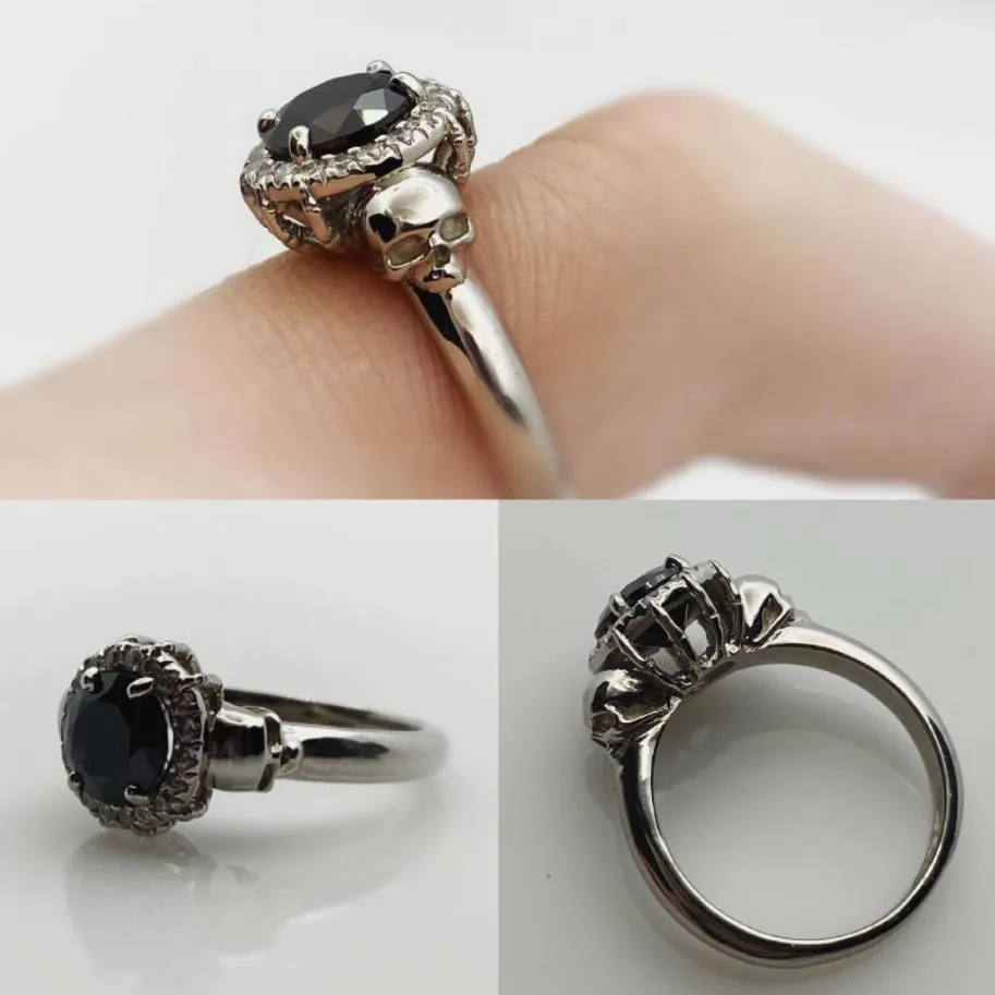 Secret Skull Engagement Ring-UDINC0504