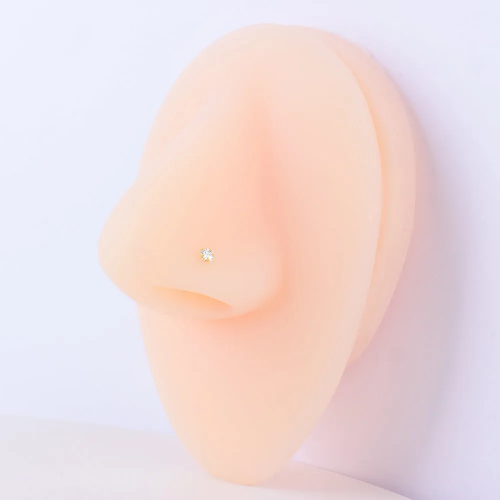 Shiny Star Nose Stud