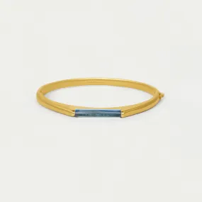 Signature Revival Hinge Gemstone Bangle