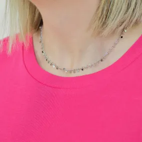 Silver Dot Necklace