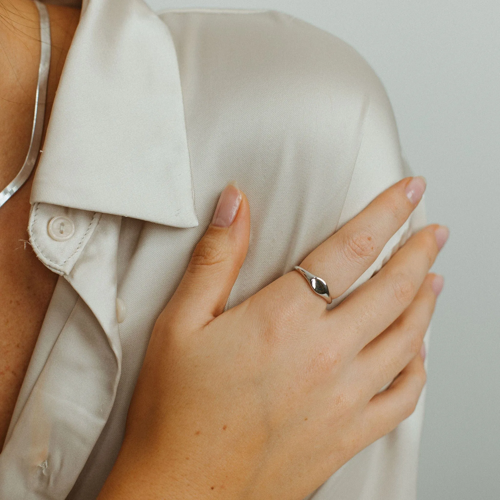 Silver Signet Ring