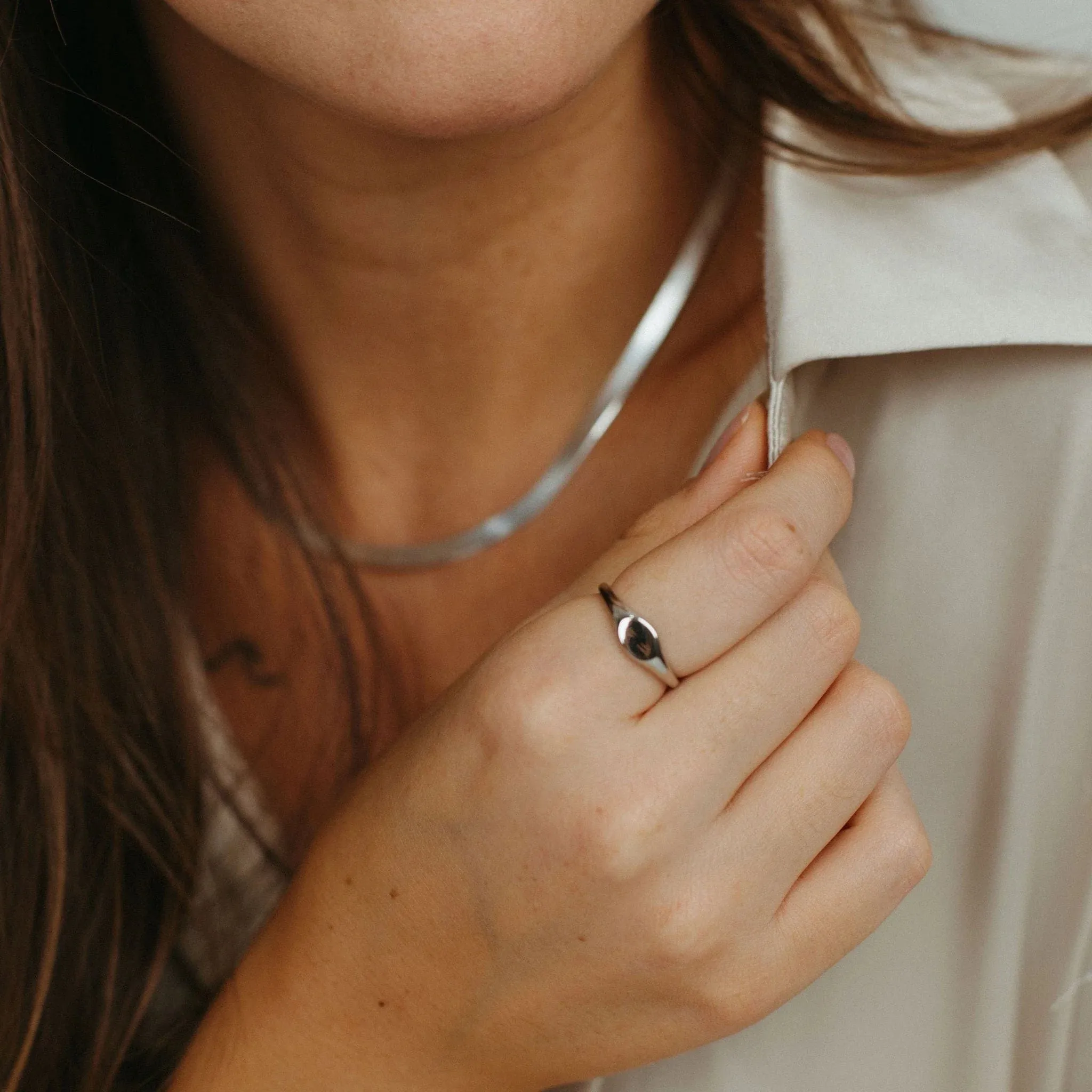 Silver Signet Ring