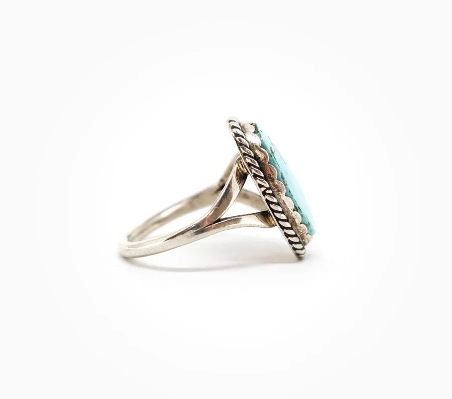 Simplicity Ring - Women’s Turquoise and Silver Jewelry