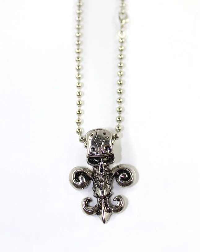 Skeleton Head Necklace