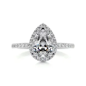 Sophia Diamond Engagement Ring -18K White Gold