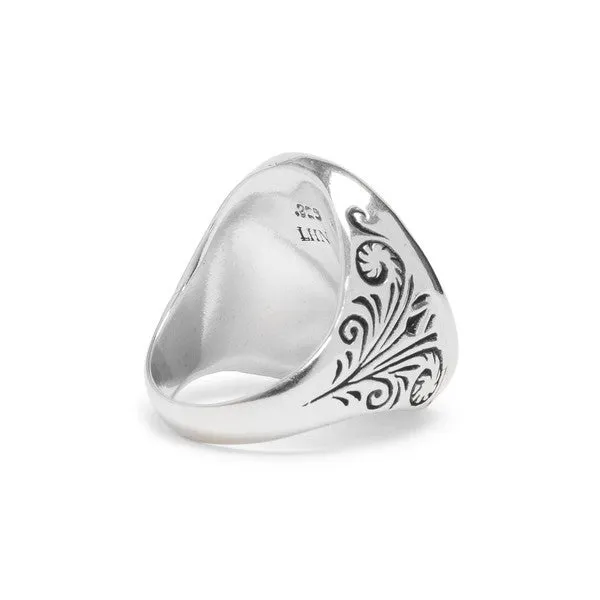 Swallow Signet Ring - Custom Stamped