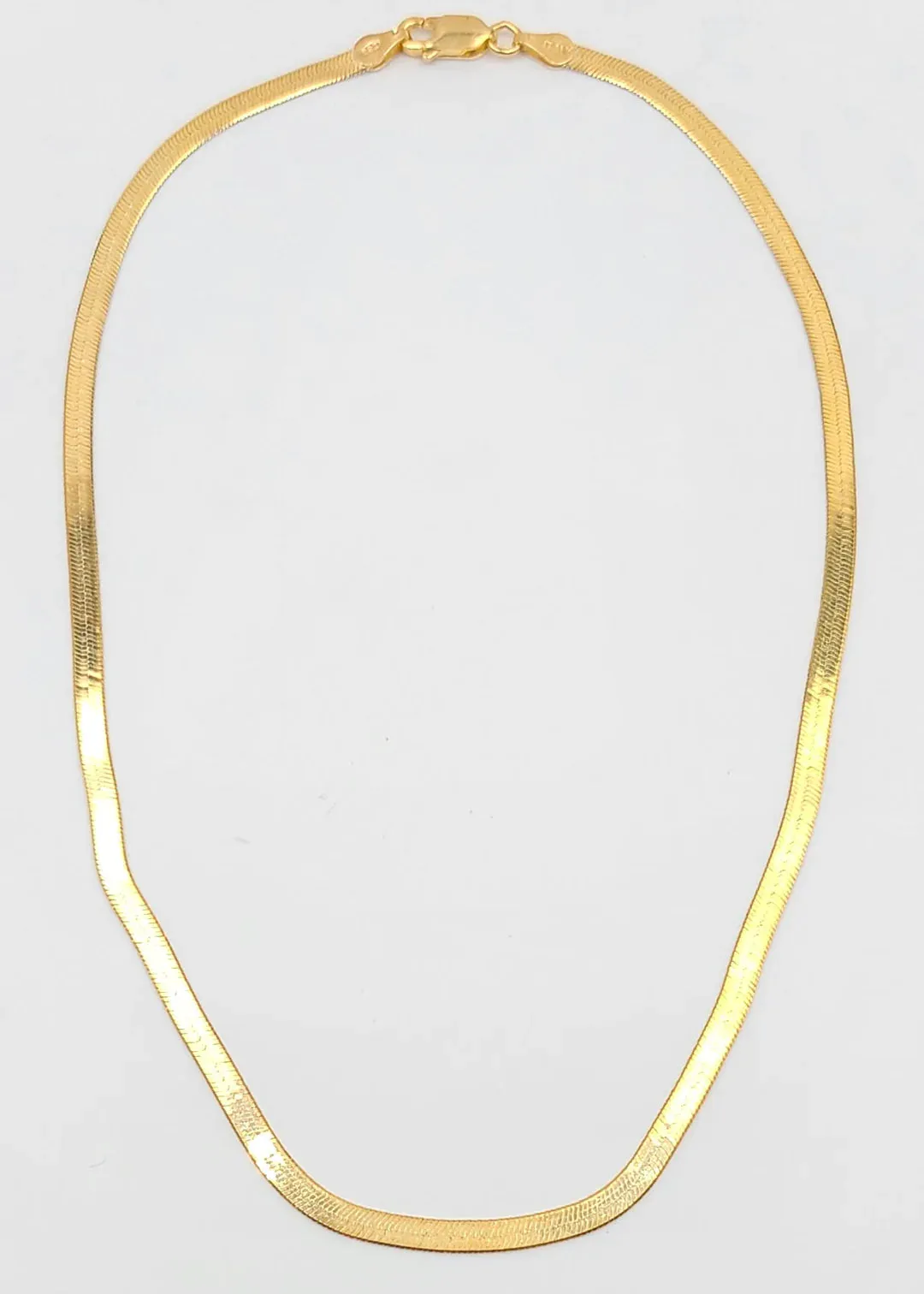 The herringbone necklace