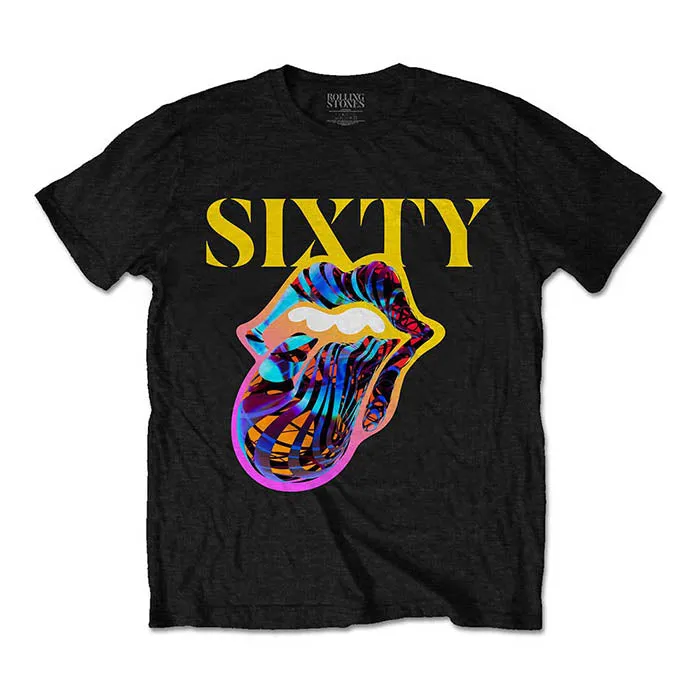 The Rolling Stones Sixty Cyberdelic Tongue T-shirt