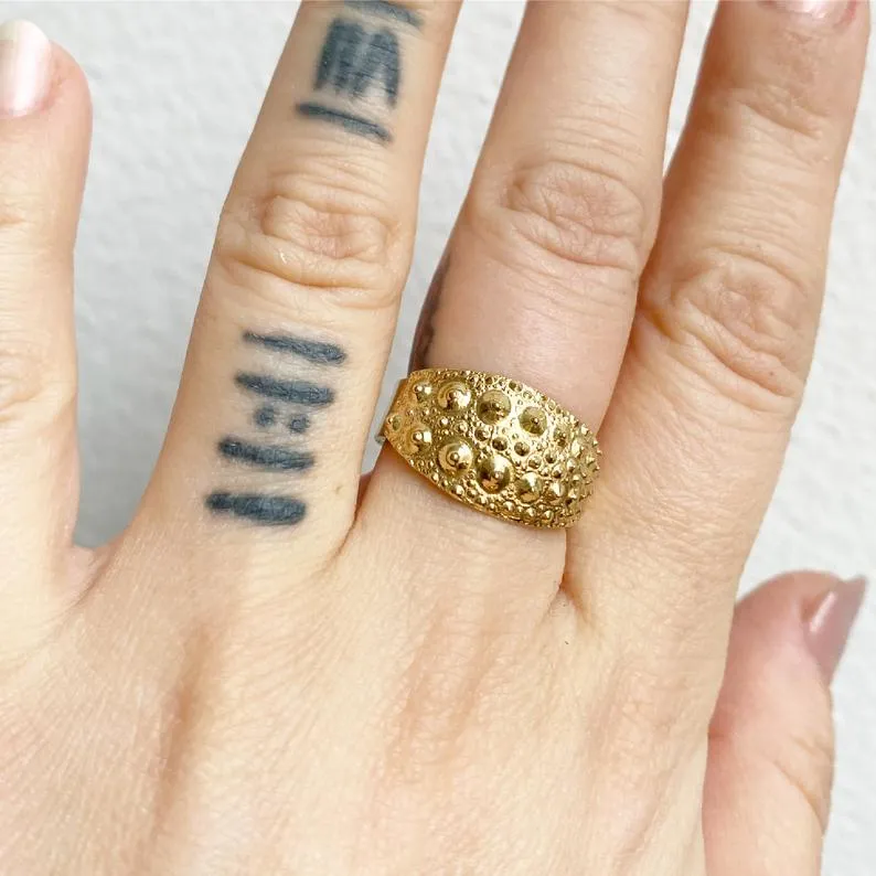 Urchin Signet Ring