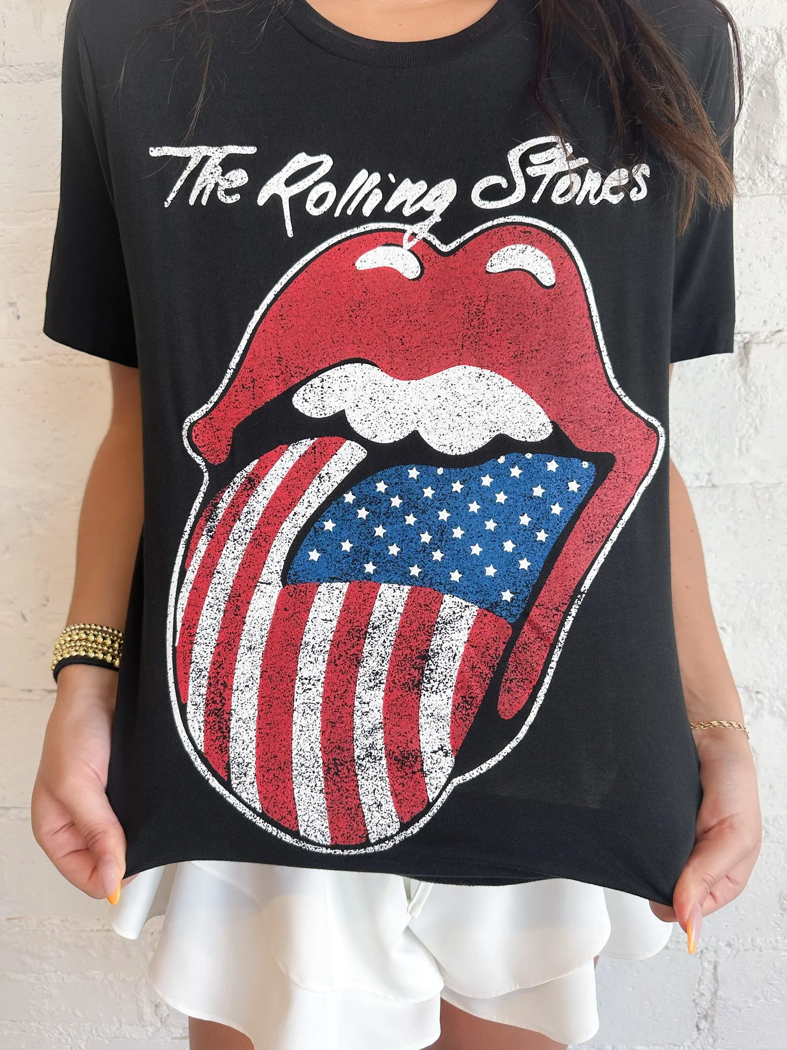 USA Flag Tongue Tee