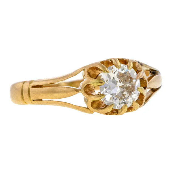 Victorian Engagement Ring, TRB 0.51ct.